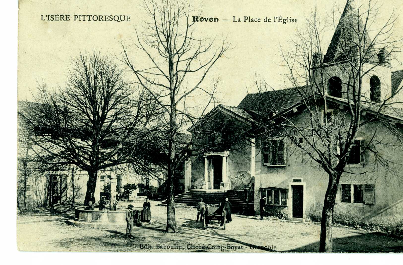 vue ancienne de Rovon