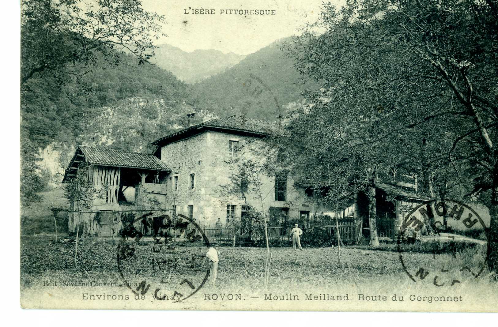 vue ancienne de Rovon