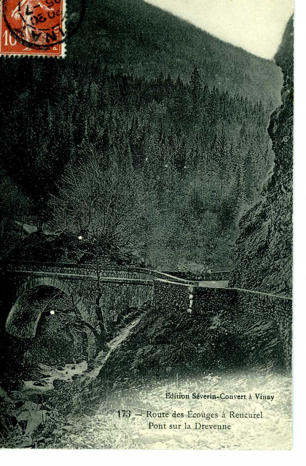 vue ancienne de Rovon
