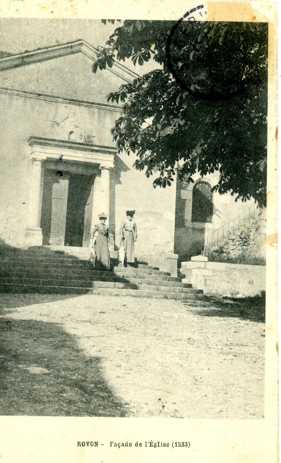 vue ancienne de Rovon