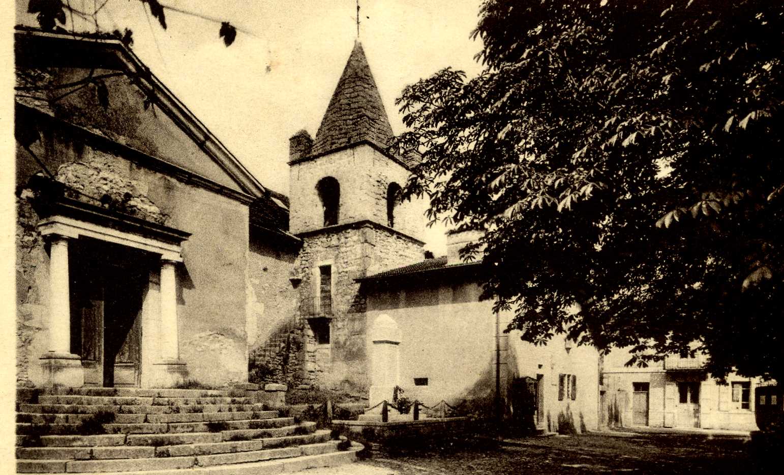 vue ancienne de Rovon