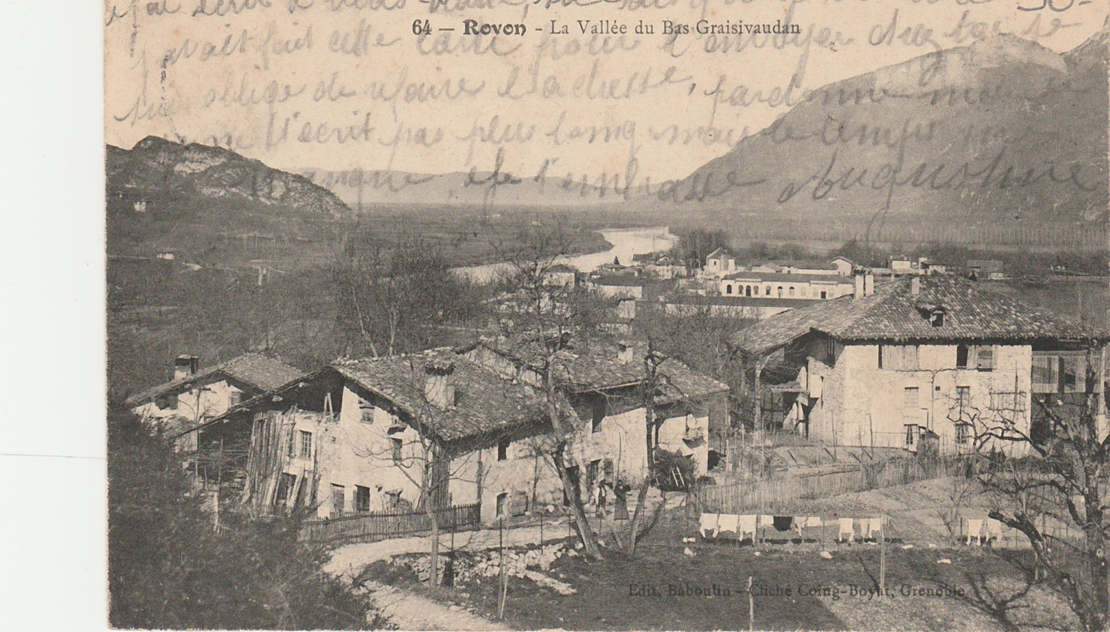 vue ancienne de Rovon