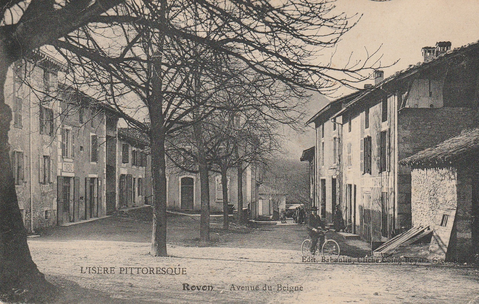 vue ancienne de Rovon