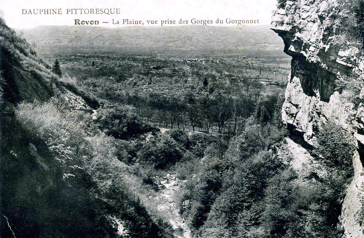 vue ancienne de Rovon
