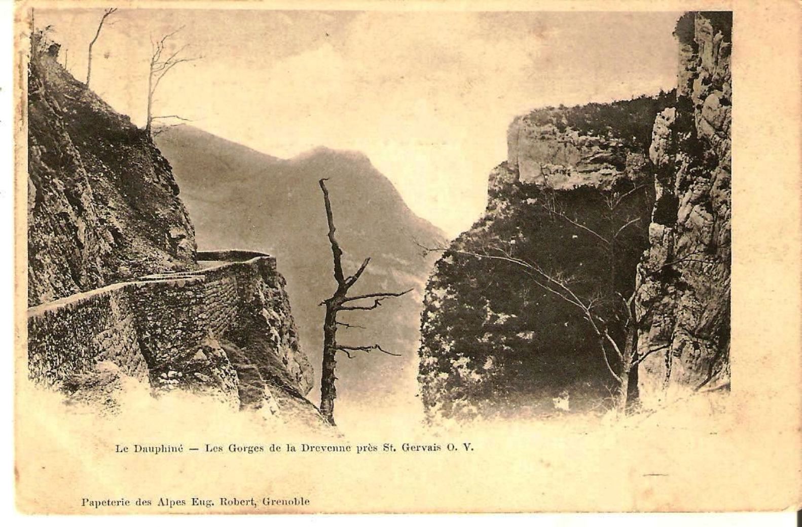 vue ancienne de Rovon