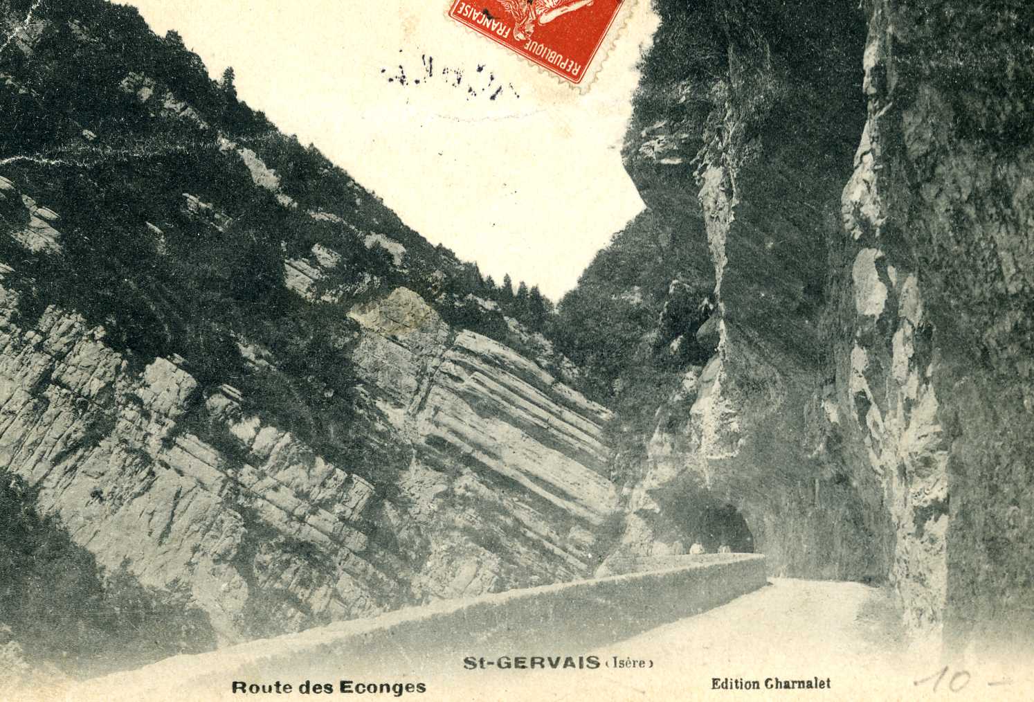 vue ancienne de Rovon