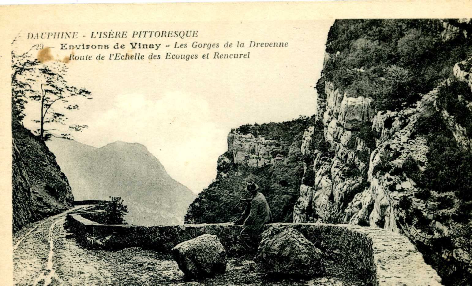 vue ancienne de Rovon