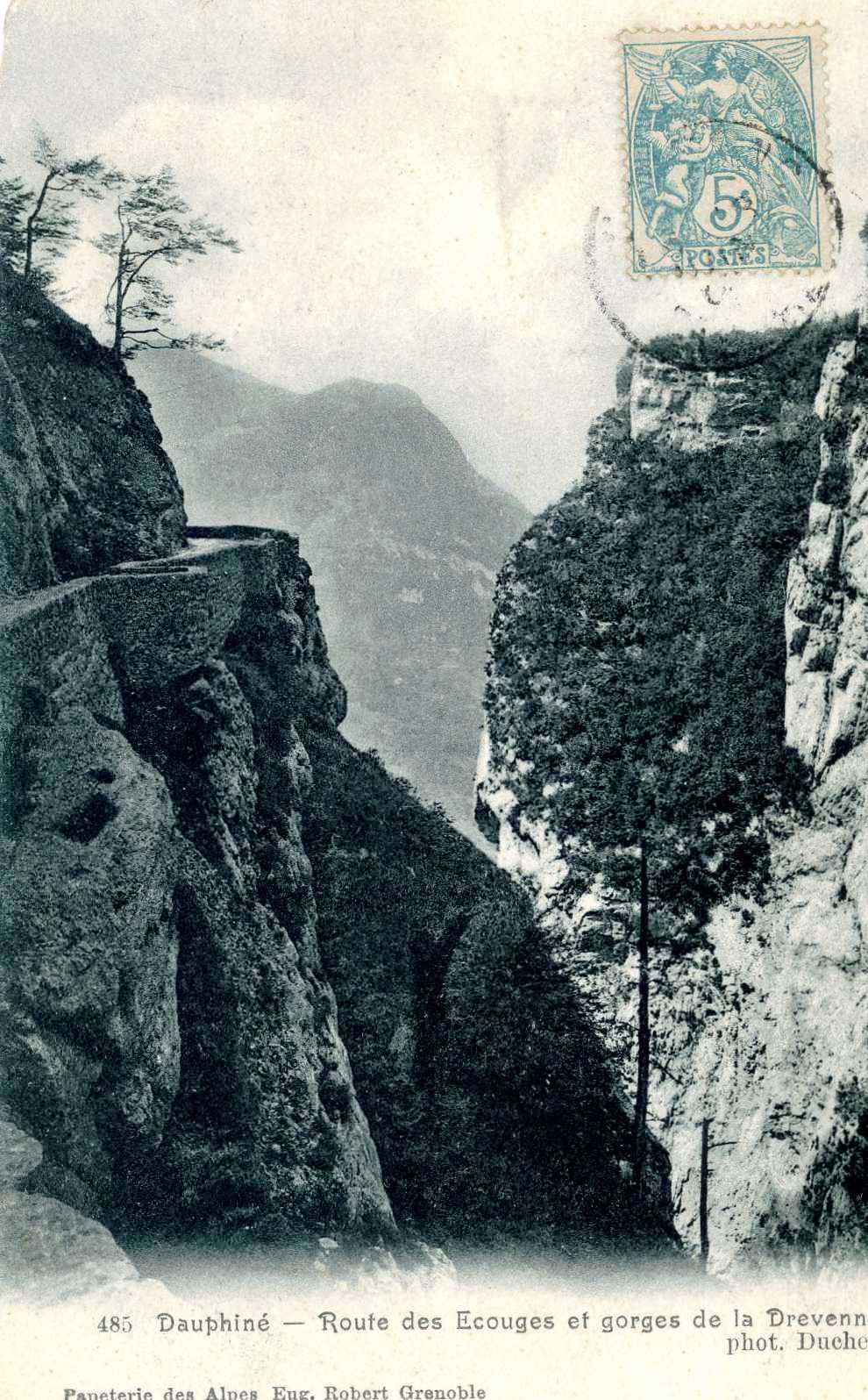 vue ancienne de Rovon