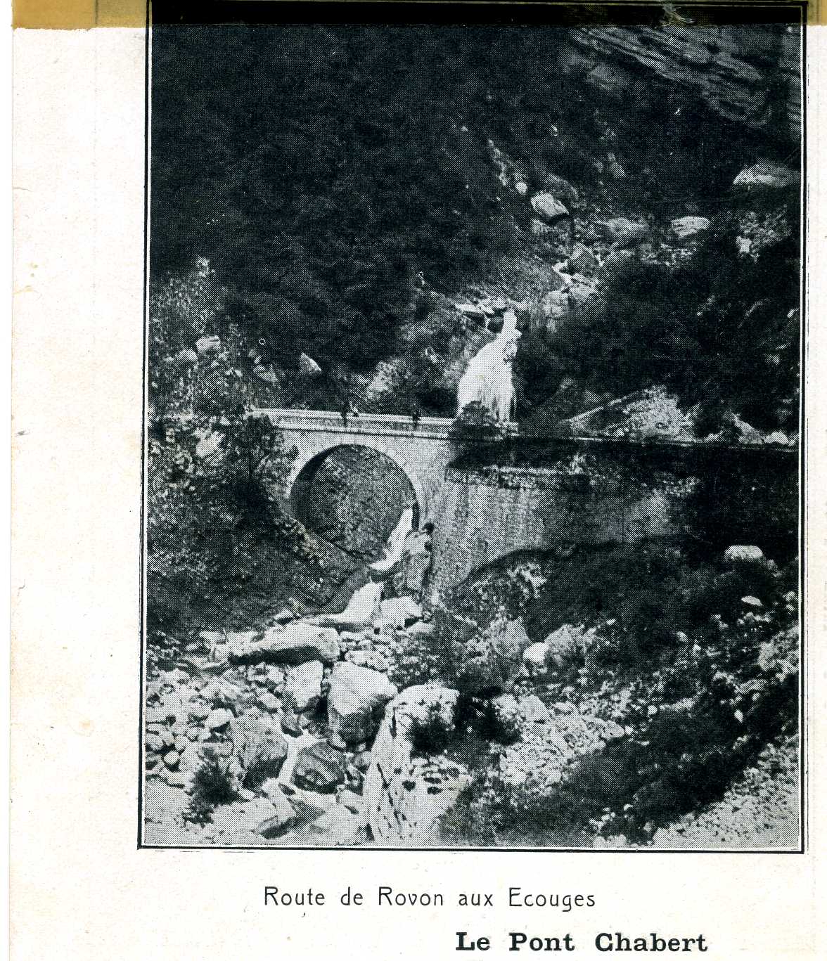 vue ancienne de Rovon