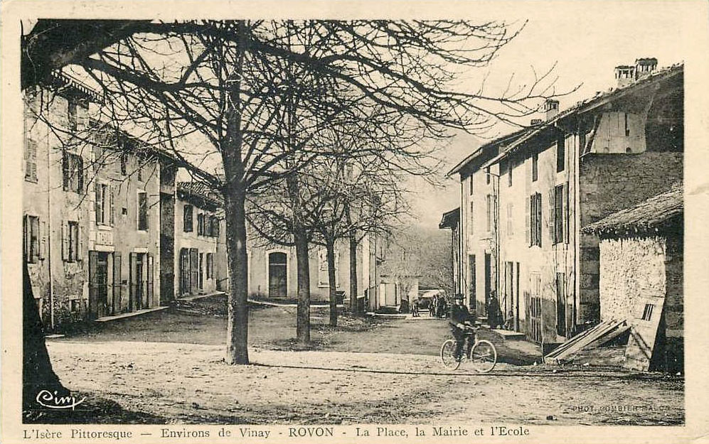 vue ancienne de Rovon